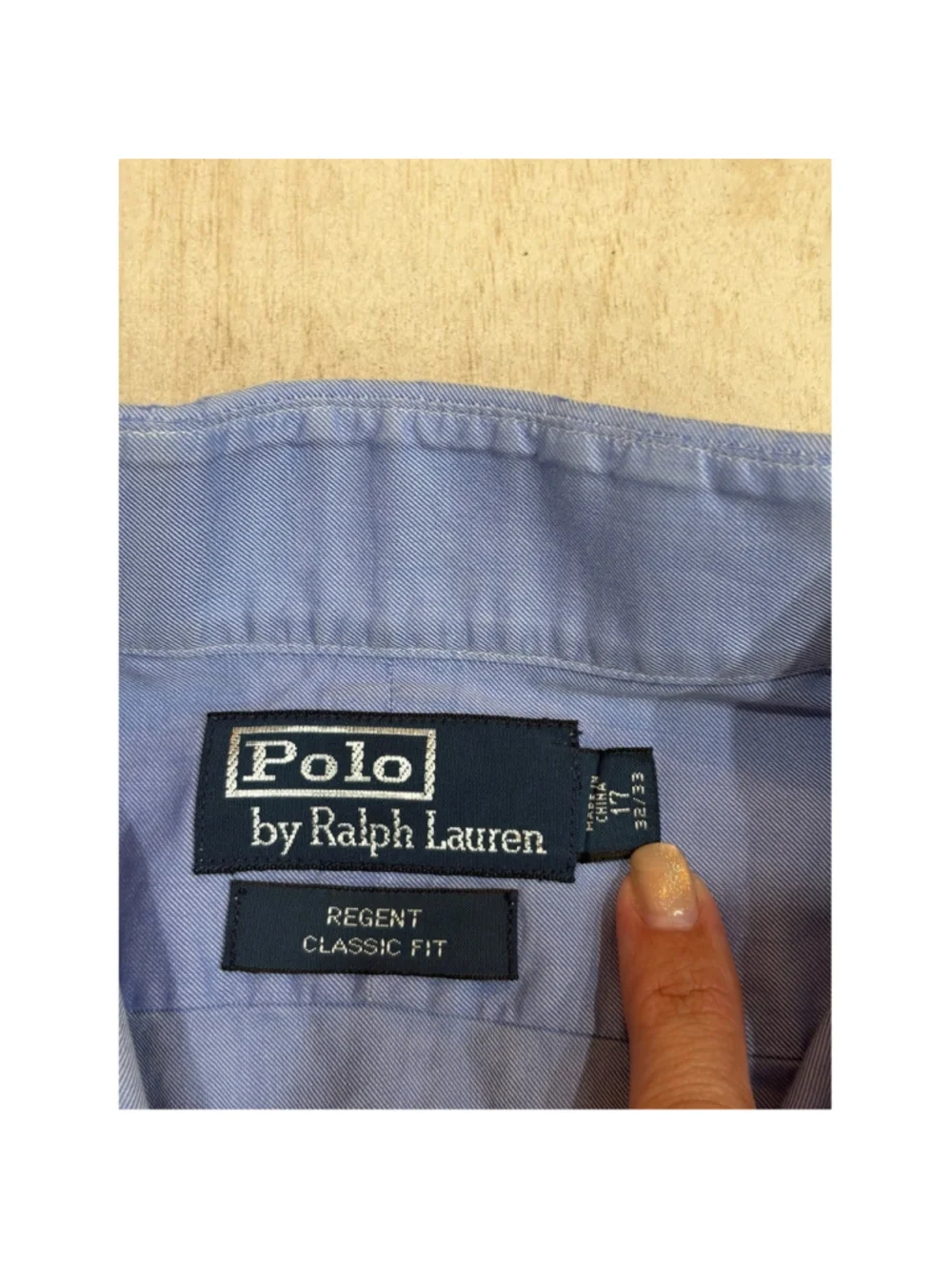 Polo Ralph Lauren Regent Classic Fit Blue Button-Down Shirt